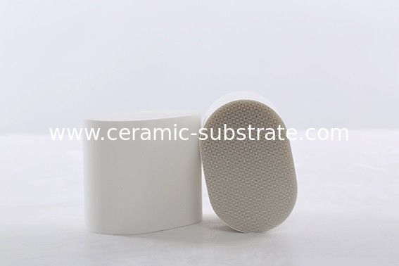 Al2O3 SiO2 Catalytic Ceramic Carrier Thermal Shock Resistance Cordierite Substrate