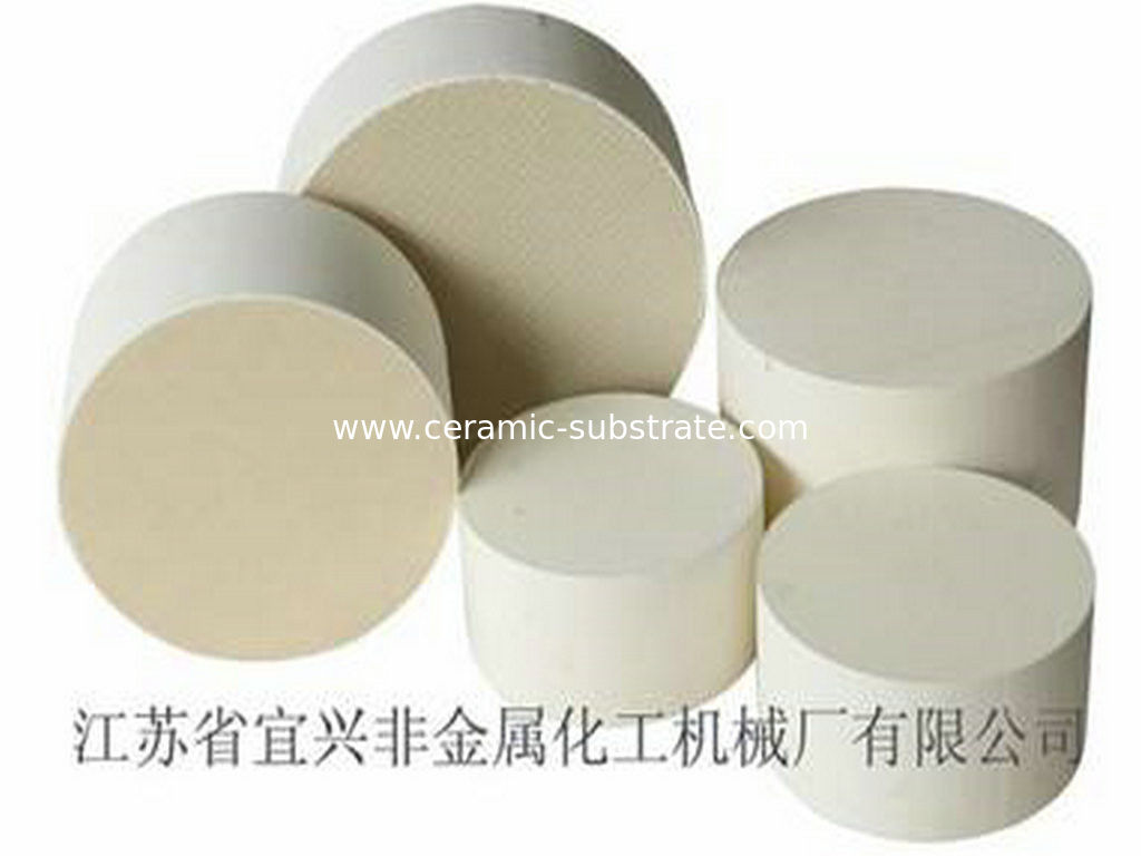 Alumina Ceramic Substrate Diesel Ceramic Substrates , porous