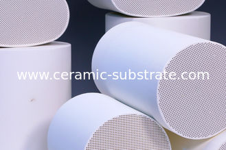 Cordierite Ceramic Diesel Catalytic Converter Substrate  / Alumina Ceramic Substrate