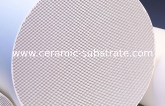 DPF Substrate , Ceramic Honeycomb catalytic converter For Soot Filter