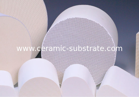 Buy Cylindrical Honeycomb Ceramic Support Customize For Catalytic Converters online manufacture