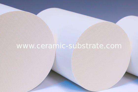 Buy MgO Cordierite Honeycomb Ceramic , Ivory Ceramic Substrates online manufacture
