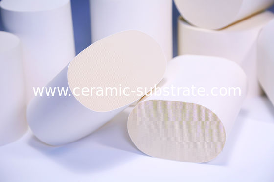 Buy Ceramic catalyst  carrier 300CPSI SCR / DOC , cordierite honeycomb online manufacture