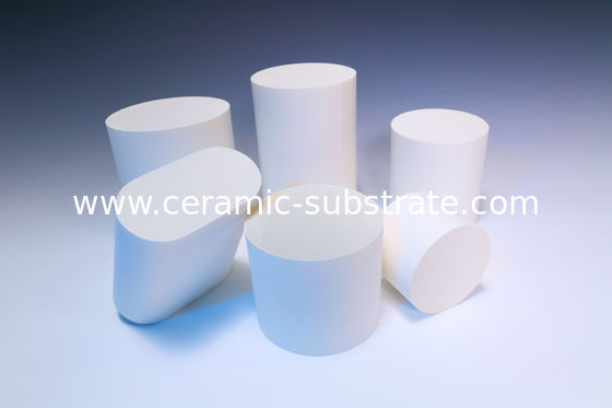 Buy White Alumina Ceramic Substrate round For Selective Catalytic Reduction online manufacture