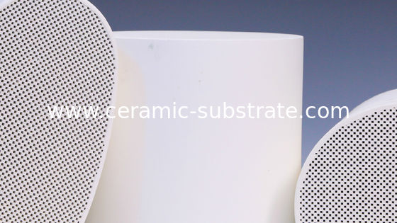 Buy RTO Ceramic Catalyst Carrier , SCR Substrate / DOC Support  100CPSI online manufacture