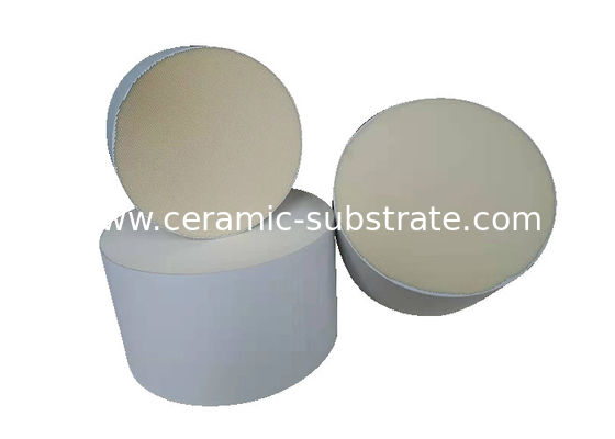 Buy Cordierite Diesel Particulate White Ceramic Substrate Filter High Durability online manufacture