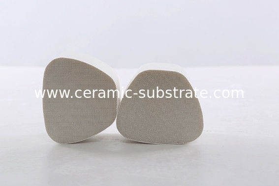 Cylindrical Honeycomb Ceramic Support Customize For Catalytic Converters