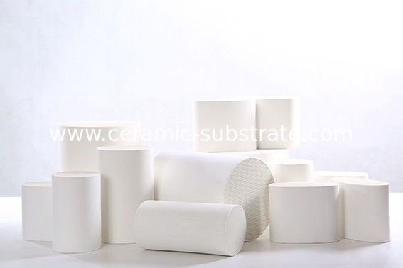 Cellular Cordierite Honeycomb Ceramic Filter , Diesel Particulate Filter