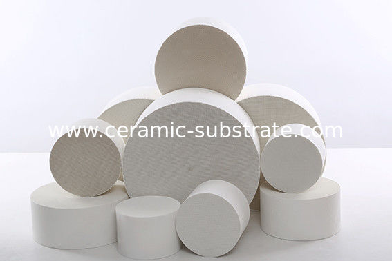 Industrial SCR Honeycomb Ceramic Filter Round And White