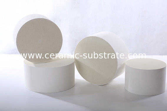 Alumina Ceramic Substrate , 400CPSI Cellular Ceramic Catalyst Supports