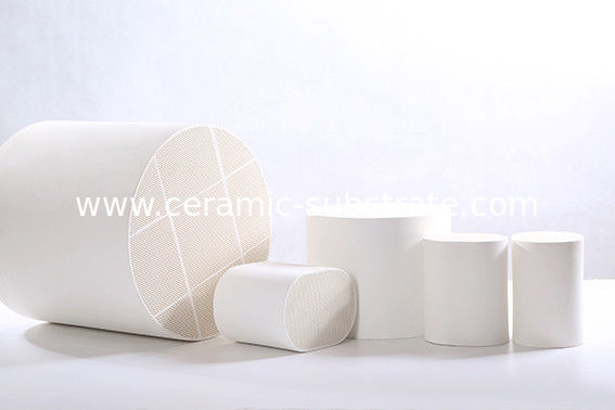 Honeycomb Ceramic Substrate , 100CSI ceramic catalyst support / catalytic filter