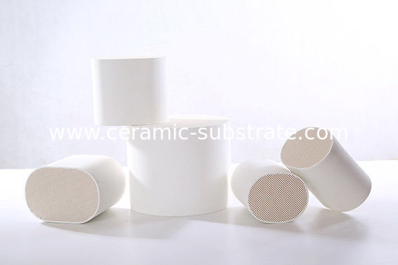 Cordierite Ceramic Diesel Catalytic Converter Substrate  / Alumina Ceramic Substrate