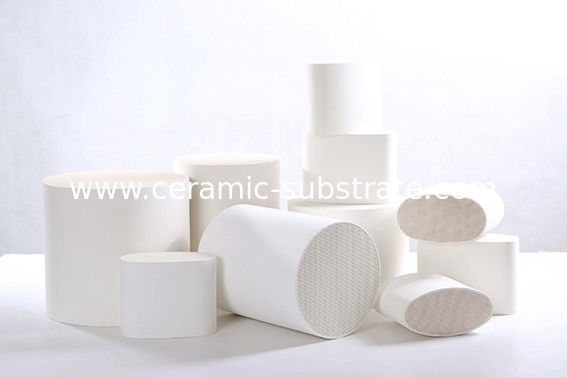 Car Diesel Particulate Filter , Honeycomb Ceramic Substrates , ceramic support