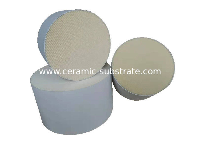 Al2o3 Substrate Cordierite Diesel Particulate Filter White High Porosity
