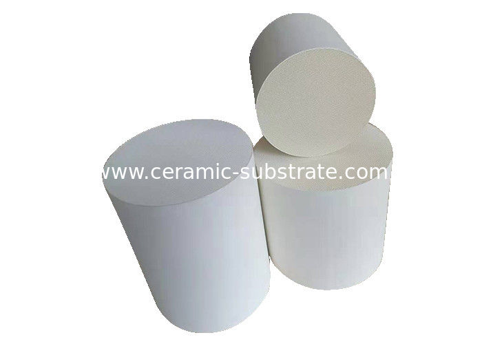 RCO VOC Ceramic Support Large Surface Area , Ceramic Honeycomb In White