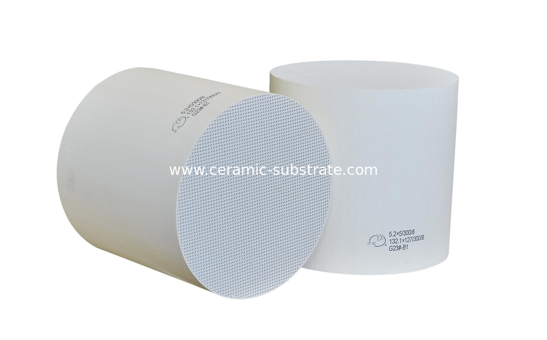 Ceramic Cordierite Gasoline Particulate Filter GPF Substrate 8mil For Car