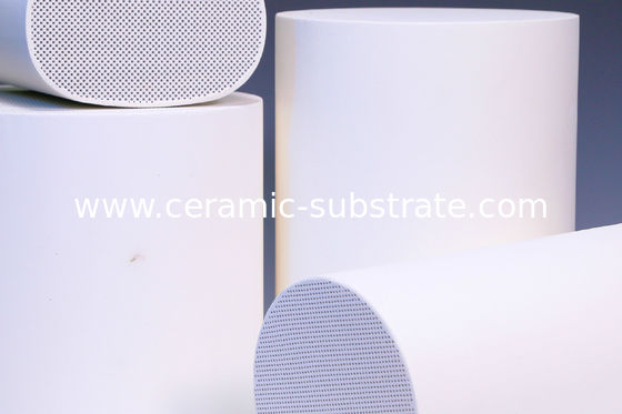 DPF Substrate / Cordierite Wall Flow Filter For Diesel Catalytic Converter