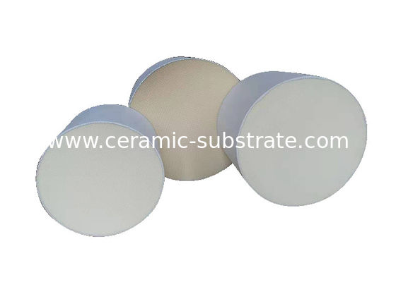 Substrate Cordierite Diesel Particulate Filter White High Porosity